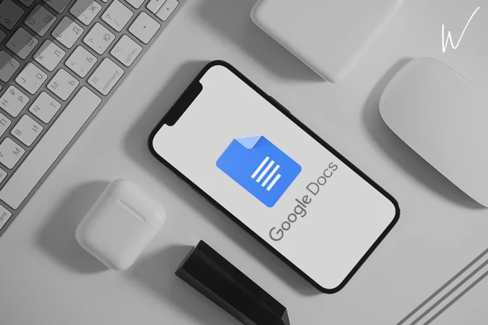 how to double space in google docs on iphone