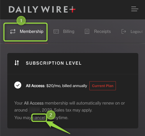 How to Cancel Daily Wire Subscription on iPhone X