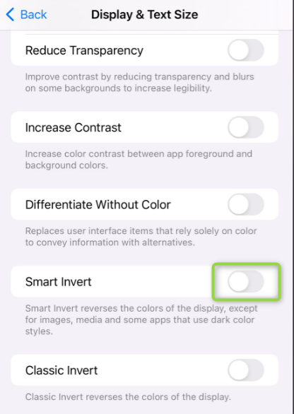 Get Rid of Black Background on iPhone 8