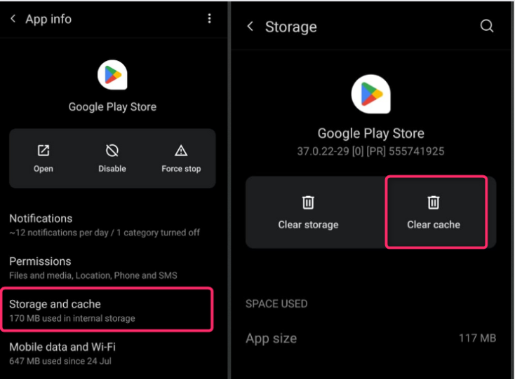 How to Fix “Your Transaction Cannot Be Completed” on Google Play Store4