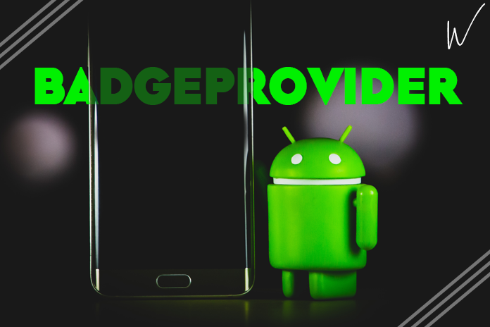 what is badgeprovider android app